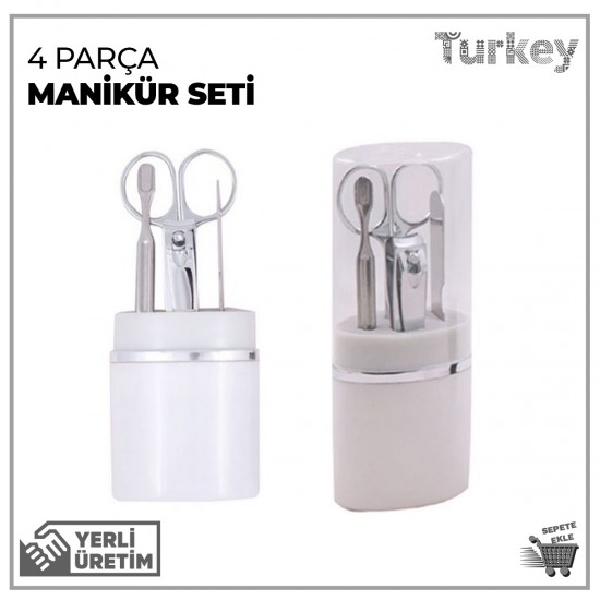 Manikür Seti 4 Parça